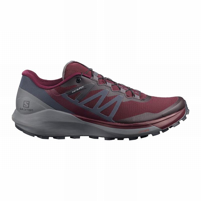 SALOMON SENSE RIDE 4 Philippines - Women's Running Shoes - Burgundy | 150846-KDM